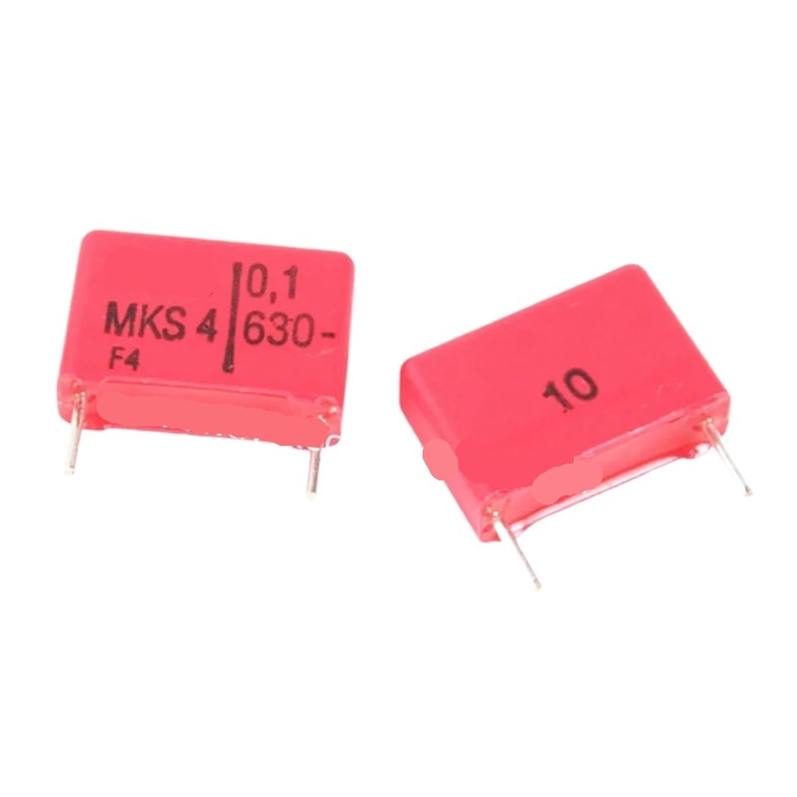 Condensateur à film MKS4 100V haute fidélité pour une isolation électrique pure