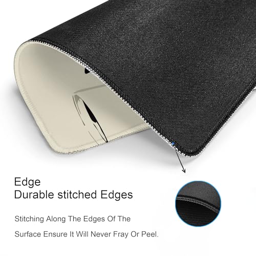 Xsxxsc Cute Black Cat Mouse Pad,Kawaii Anime Cat Mouse Pads For Wireless Mouse Desk Accessories,10 Inchx8 Inch Travel Mousepad With Non-Slip Rubber Base thumb #5