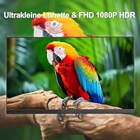 15,6'' Portable Monitor, 1080P FHD Tragbarer Monitor mit Schutzhülle, Tragbarer Mobiler IPS Bildschirm mit Lautsprechern, Ultra-Dünner Zweitbildschirm für Laptop/PC/Mac/Xbox- USB-C & HDMI Anschluss – Ansicht 2