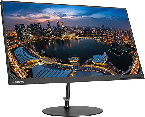 2020 Lenovo 23.8" FHD IPS Monitor, 1920x1080 Resolution, White LED IPS Matte Panel