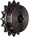 Browning H5016X7/8 Finished Bore Roller Chain Sprocket, Single Strand, Steel, Hardened Teeth, 16 Teeth
