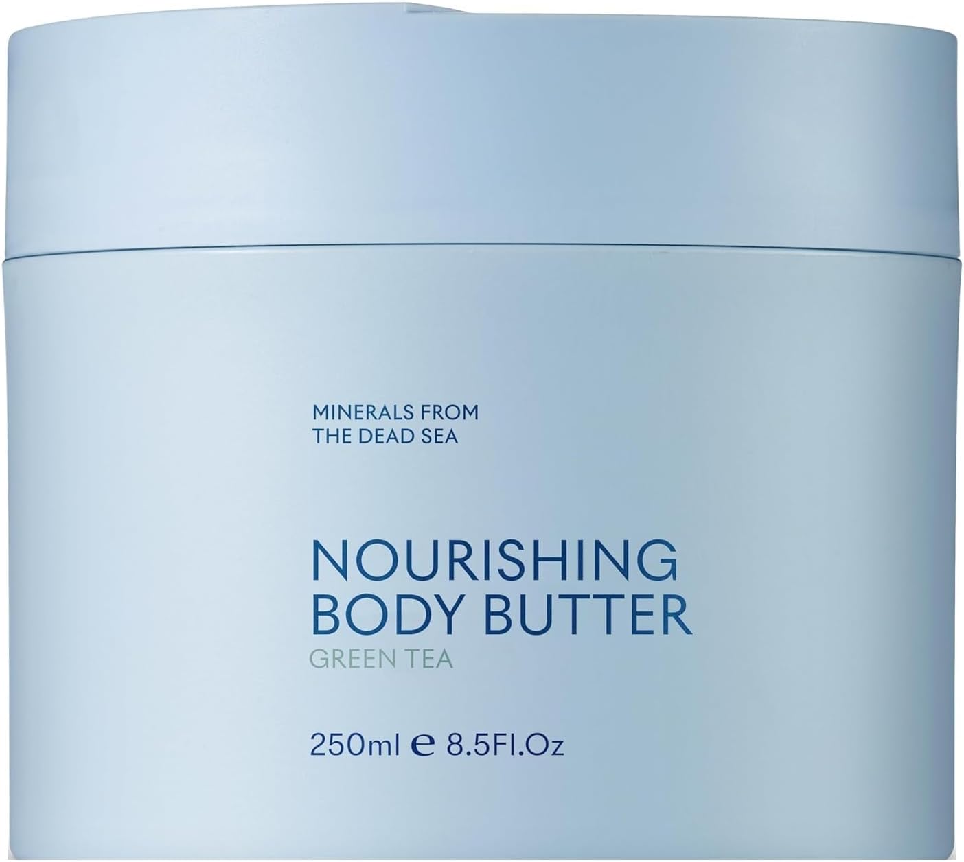 Minerals Dead Sea Body Butter - Ultra-Rich Shea Butter & Coconut Oil Body Moisturizing Cream for Dry Skin, Fast Absorbing, Non-Greasy with Aloe Vera & Vitamin E, 8.5 Fl Oz / 250 ml