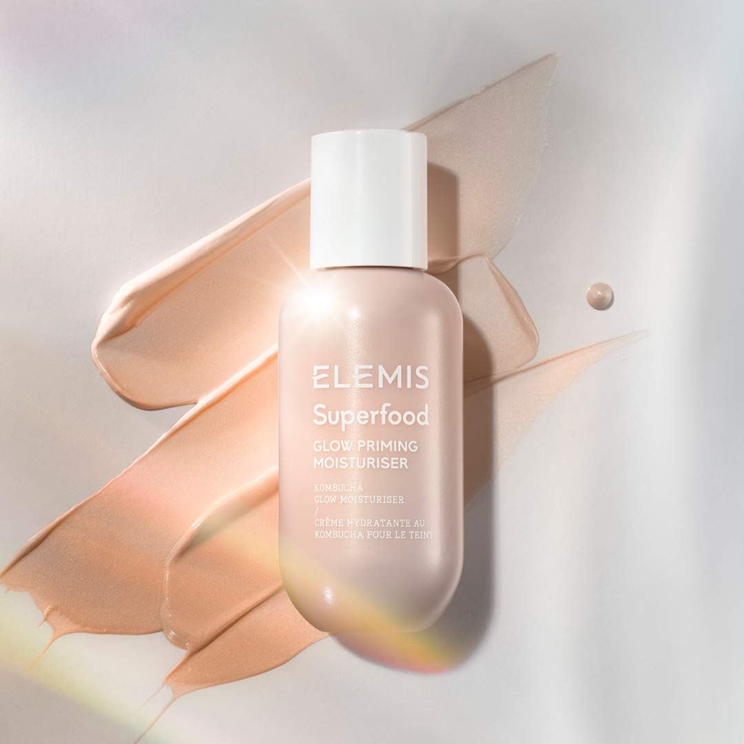 ELEMIS Crème hydratante à base de superaliments, crème légère pour le visage pour une peau lisse et radieuse + ELEMIS Superfood Midnight Facial, Crème de nuit nourrissante