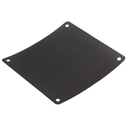 Yardwe Grelhas de Filtro de Ventoinha de Computador de 120 Mm Parafusos Cor Preta- Pacote de 10