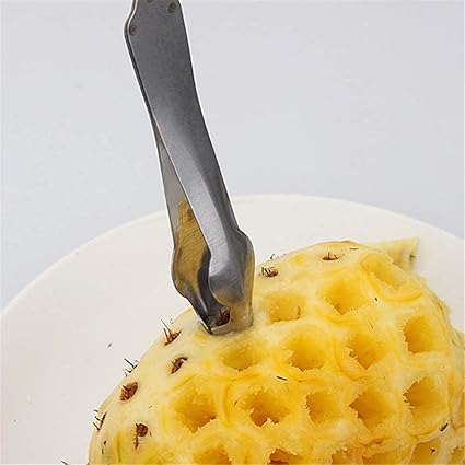 WOTOFY Pineapple Eye Remover Stainless Steel Peeler Ananas Cutter Seed Remover Tool Kitchen Fruit Slicer