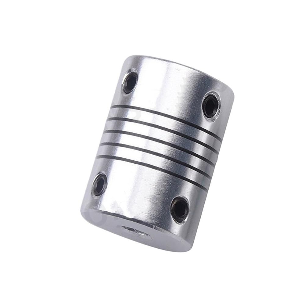 Acoplamiento universal de máquina herramienta para acoplamientos flexibles de 5 mm a 8 mm, diámetro exterior de 19 x 25 mm, 3/4/5/6/6,35/7/8/10 mm (5 x 8)