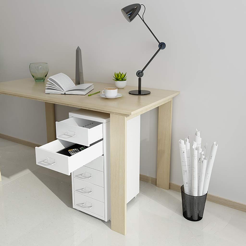 Armadietto moderno bianco in acciaio laminato, 41 x 28 x 69 cm, ideale per casa e ufficio, soluzione efficiente per la conservazione dei documenti, elegante mobili