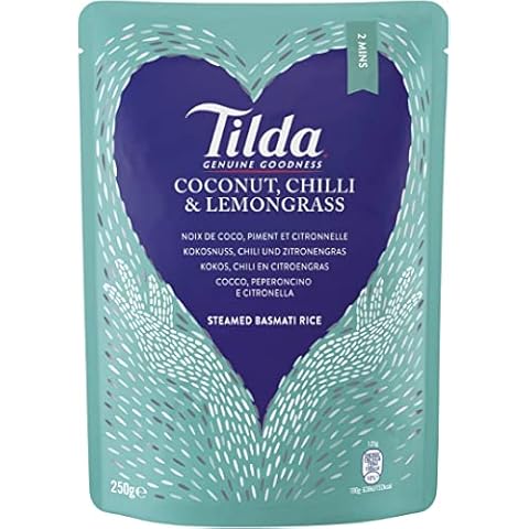 Tilda Steamed Coconut & Chilli Basmati Rice Cover