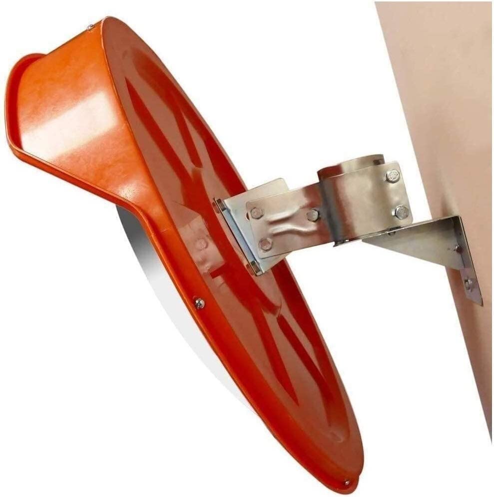 Espejo de garaje de 60cm gran angular para control de puntos ciegos y carriles 3