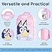 Bluey Backpack for Girls - Kids School Bag Travel Backpack Pink Childrens & Toddler Rucksack Ideal for Nursery and Daily Use