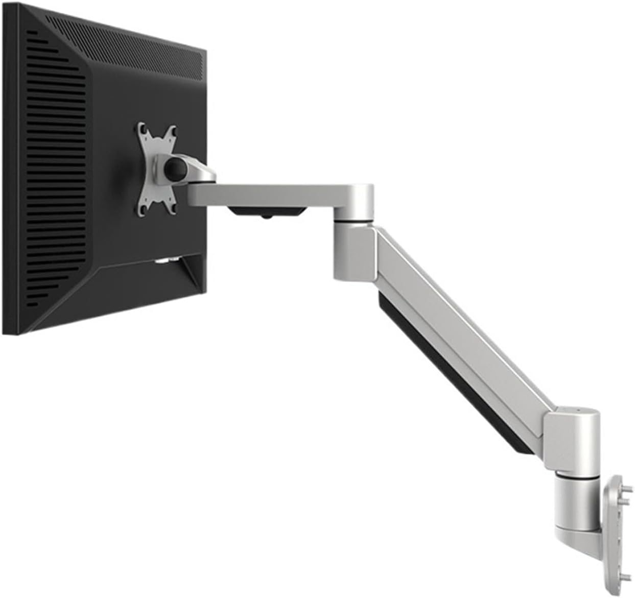 Computer Monitor Stand TV Screen wall Mount Universal Base Dual Screen Telescopic Rotation Lift(Black)