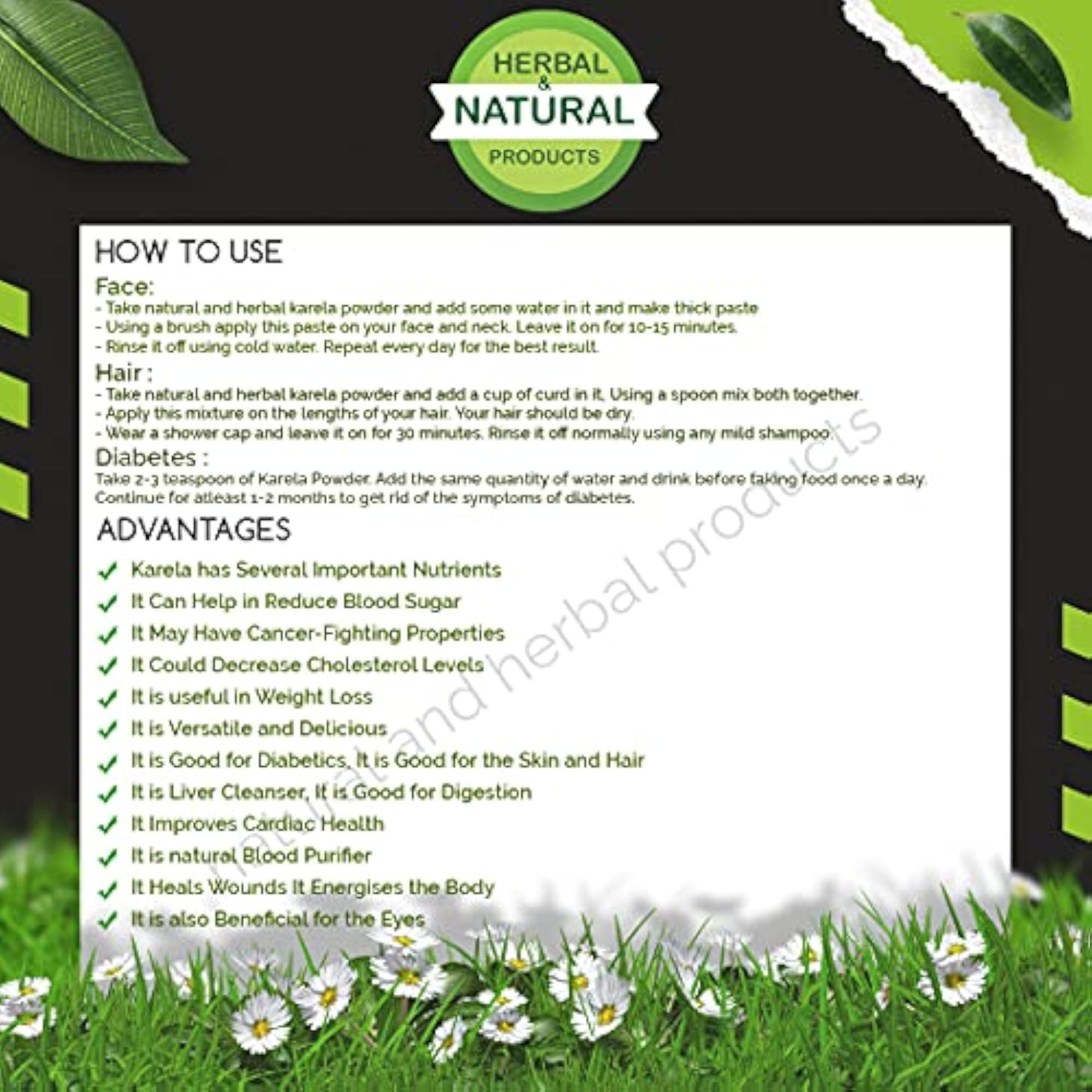 Karela Powder for Weight Loss, 200g