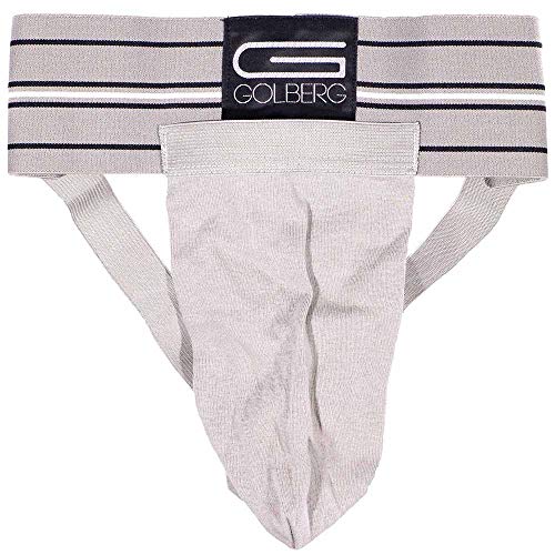 GOLBERG G Jock Strap mit Cup, Grau, Größe M (81,3 - 96,5 cm Taillenumfang) Cover