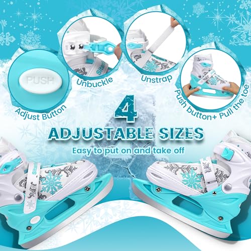 Sitanflex Adjustable Ice Skates