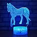 easuntec Horse Gifts for Girls,Horse Toys Night Lights for Kids with Timer Remote Control & Smart Touch 7 Colors Birthday Gifts for Girls Age 2 3 4 5 6 7 8 9 Year Old Girl Gifts (Horse)