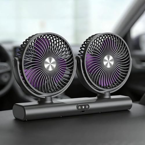 Ventilador de salpicadero para coche y remolque ideal en verano 3