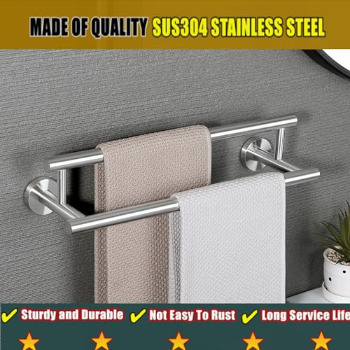 Alise Double Bath Towel Bars for Bathroom