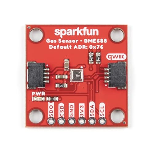 Sparkfun Environmental Sensor - Bme688 (Qwiic) - Gas Scanning Sensor - Temperature Humidity Barometric Pressure - Scan For Vocs Vscs And Other Gasses In The Parts Per Billion Range Ppb #TOP1