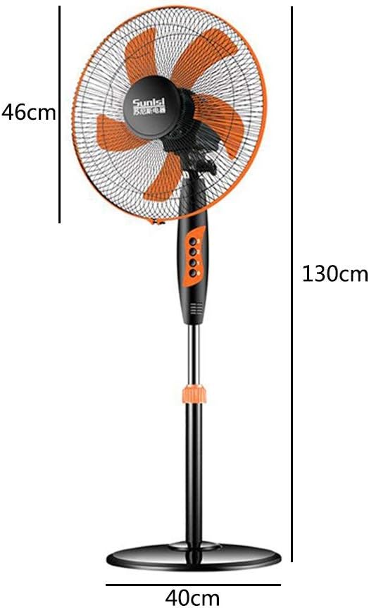 Fan/Stand Fan/Desk Fan/Platform Fan/Pedestal Fan/ 5 Blades/Silent Mechanical Control Pivoting Fan Apply to Household Fan Office Fan Restaurant Fan,40 130cm
