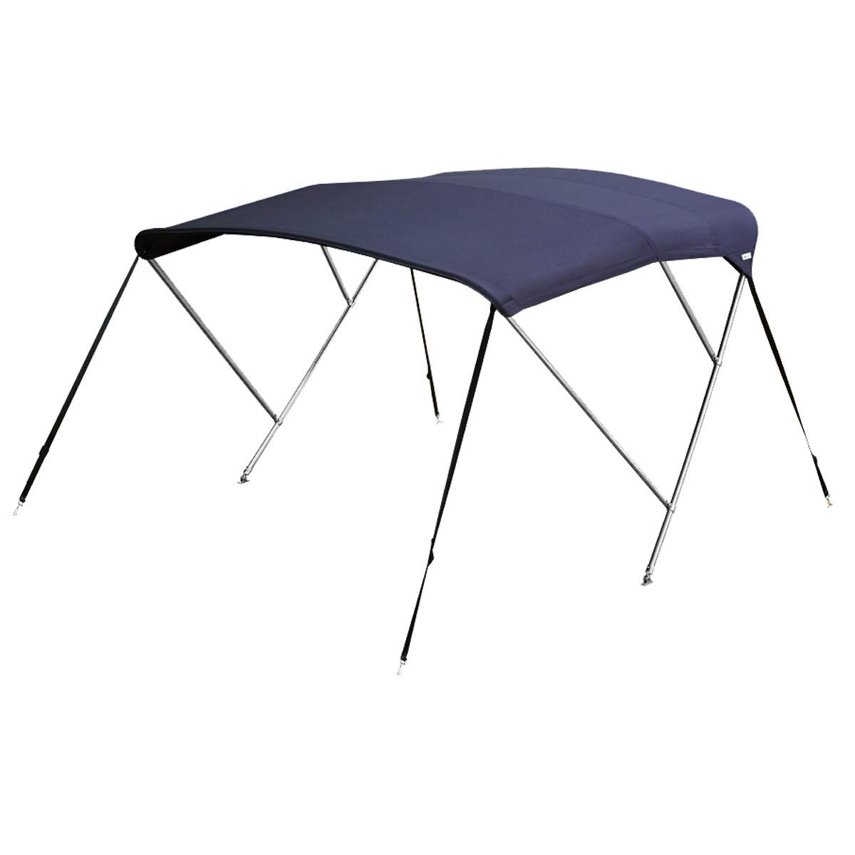 Oceansouth Stainless Steel 3 Bow Bimini Top con Integrato Conservazione Bagagliaio