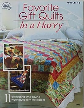 Paperback Favorite Gift Quilts in a Hurry Book