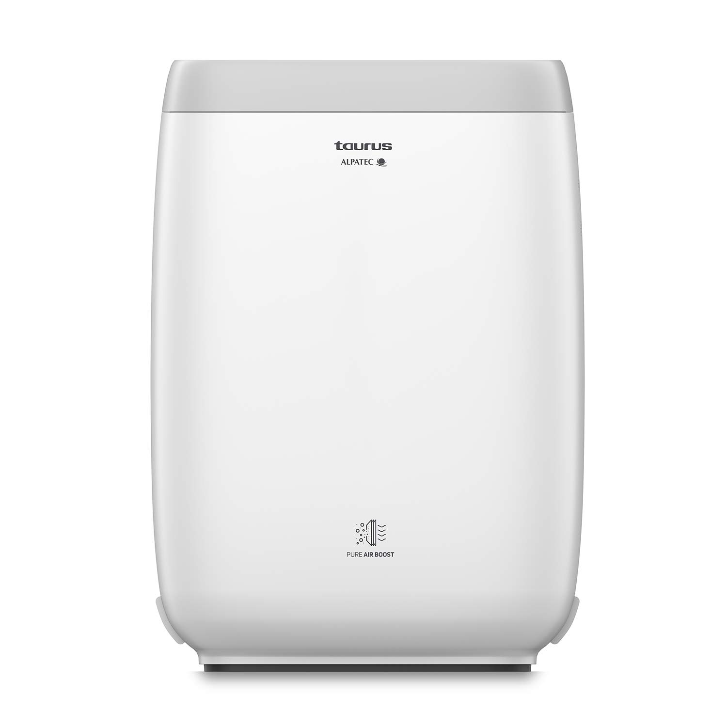 Taurus AP2040 Purificador de aire Hogar Oficina, Air Purifier con sensor nivel contaminación, Filtración Triple, EPA, carbón activo, 18/8 Stainless Steel