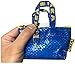 IKEA Key & Coin Purse KNOLIG Bag Small Blue with One Zipper Bag (1 set)