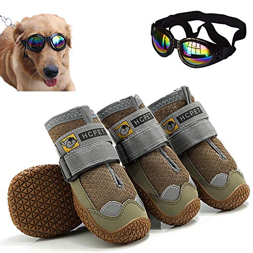 Chaussures pour animaux contre les blessures aux coussinets sur sol chaud