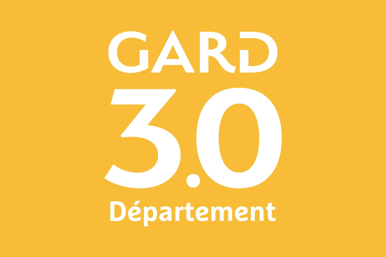 Flaga Large Department of Gard | Gard, one of the Departments of France | flaga pozioma | 1,35 m² | 90x150cm
