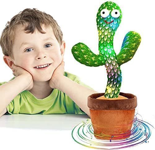 Bestie toys Bluetech Dancing Cactus Toy Talking Repeat Singing Toy 120 Songs