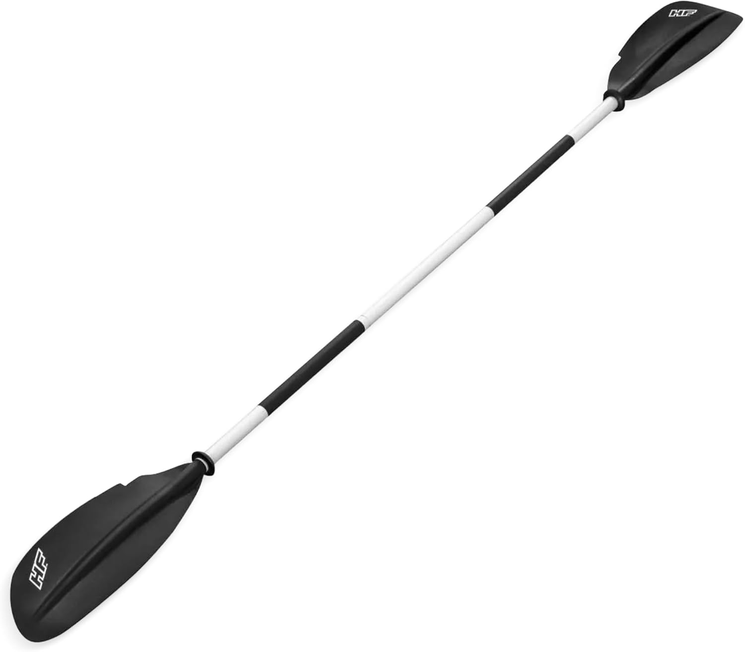 Bestway Hydro Force 91 Inch 5 Piece Adjustable Lightweight Aluminum Locking Kayak Paddle with Soft Comfort Hand Grip and 3 Lock Positions, Black/White Bestway Hydro Force 91 Inch 5 Piece Adjustable Lightweight Aluminum Locking Kayak Paddle with Soft Comfort Hand Grip and 3 Lock Positions, Black/White