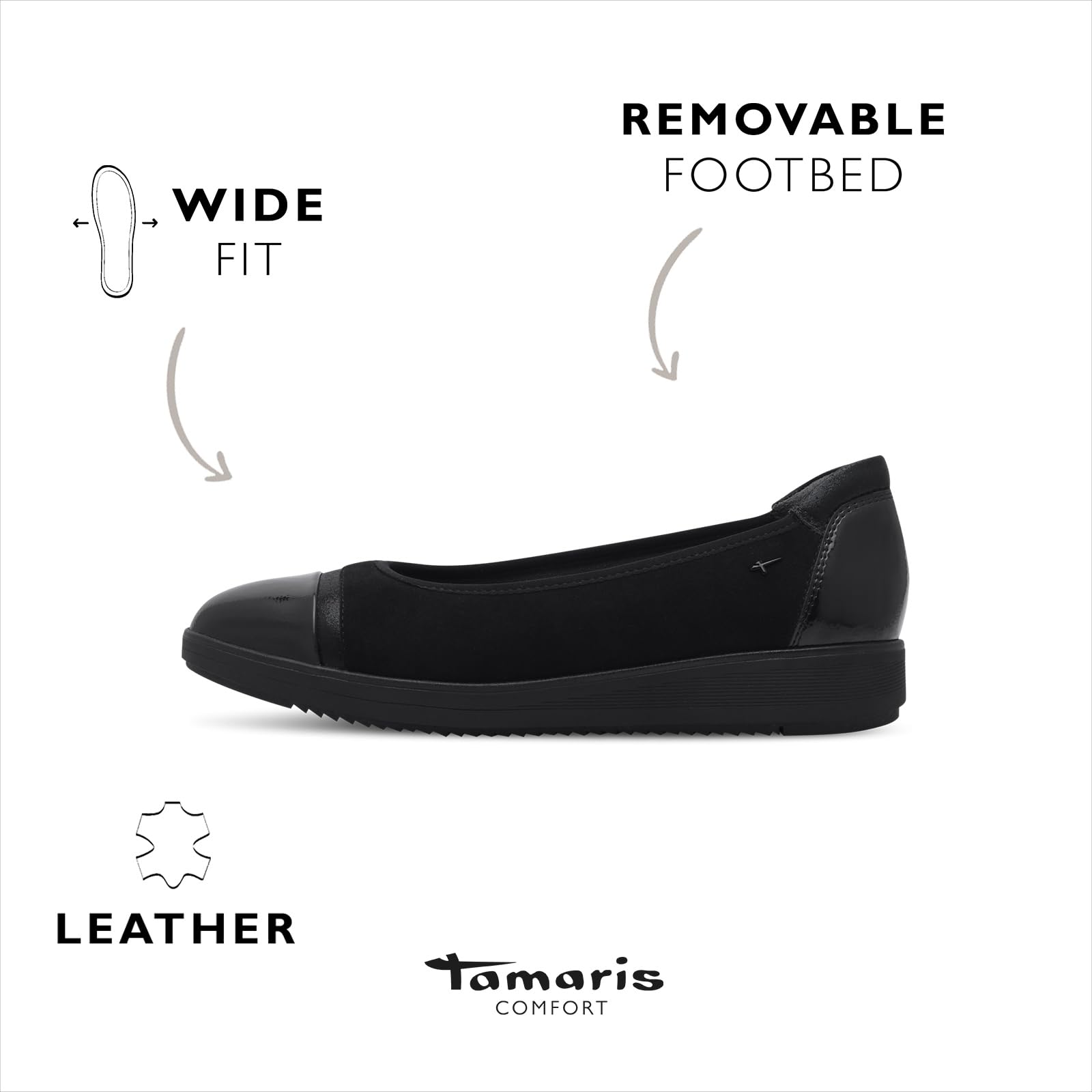 Tamaris 8-82200-44, Bailarinas Mujer