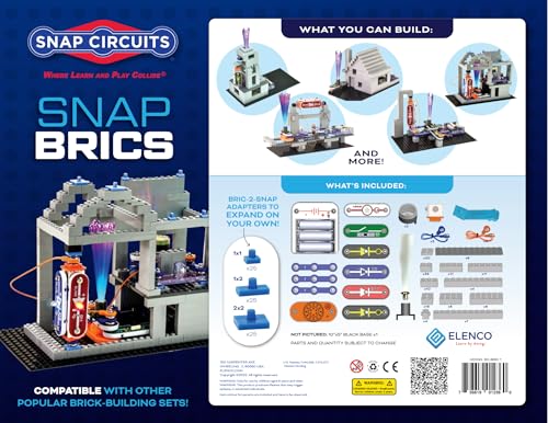 image for Snap Circuits BRIC: Structures | Brick & Electronics Exploration Kit |