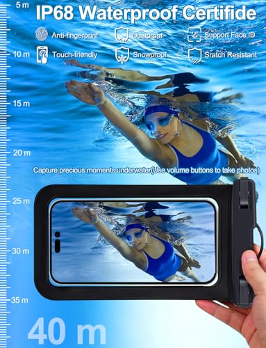 58% Off Famoby 5-Pack Waterproof Phone Pouch - IP68 Protection