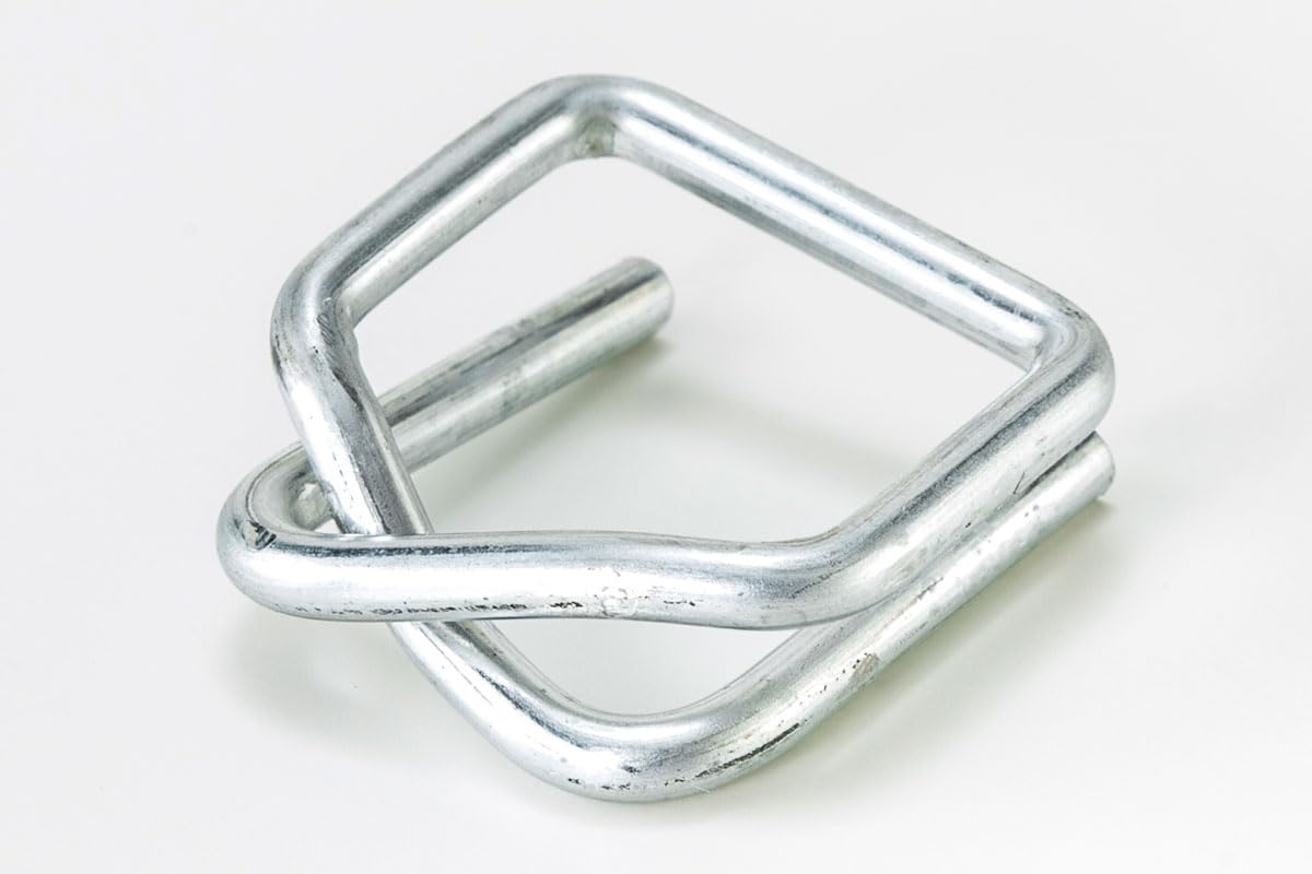1000 X metal Hebillas/Pinzas para fleje/textilumreifungsband/del paquete de banda, 16 mm