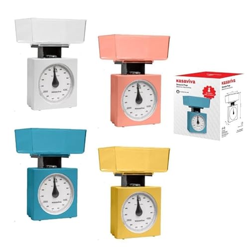 1 Pezzo Bilancia da Cucina Meccanica Snack Pop 3 kg 4 Colori
