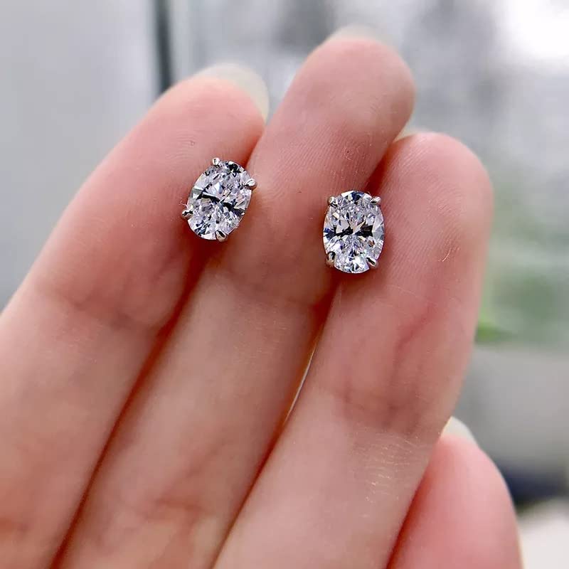Bijoux de mariage LAMGUL boucles d'oreilles moissanite cadeau idéal - 4