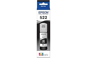EcoTank High Capacity Black 522 Black Ink Bottle