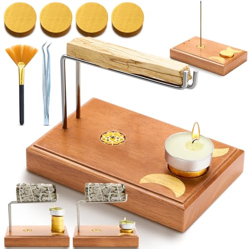 DoubleFill 4-in-1 Palo Santo & Sage Holder with Bases