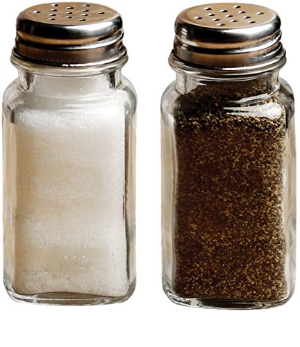 Circleware Set of 2 Salt & Pepper Shakers 2.85oz