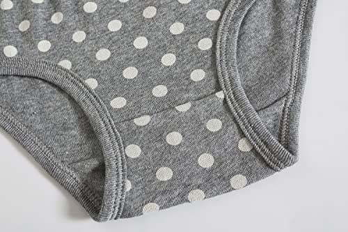 Image of Barara King Little Girls Soft 100% Cotton Underwear Toddler Panties Big Kids Undies