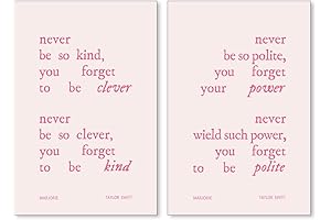 Swiftie Room Décor: Captivating Canvas Prints Adorned with Taylor's Timeless Lyrics