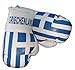 Sportfanshop24 Mini Boxhandschuhe GRIECHENLAND, 1 Paar (2 Stück) Miniboxhandschuhe z. B. für Auto-Innenspiegel