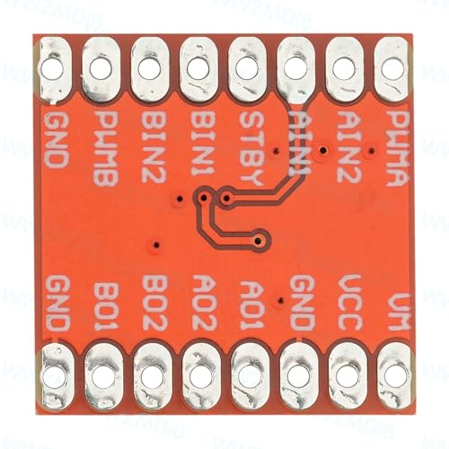 WWZMDiB 4 Pcs TB6612FNG Dual Motor Driver Controller Board Module Compatible with for Arduino Raspberry Pi ESP32 STM - Image 4