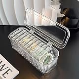 Acrylic Jewelry Organizer Box Set, Portable Storage Boxes With Anti-Oxidation For Earrings, Bracelete, Rings, Necklace, Watch, Transparent Jewelry Case For Women & Girls (Jewelry Case)