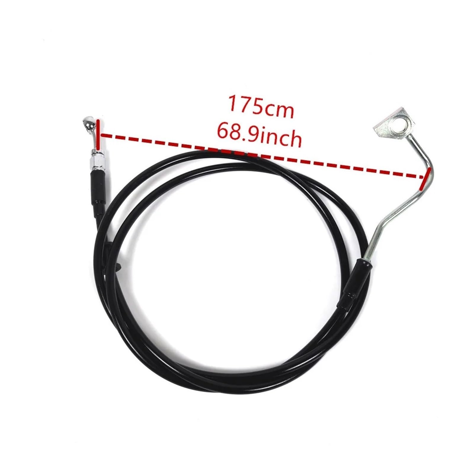 Cavi Freno ABS Frizione Estesa for Moto, Compatibili Con Harley, Touring Electra Street Glide FLTRX FLHXS Road King 14-23