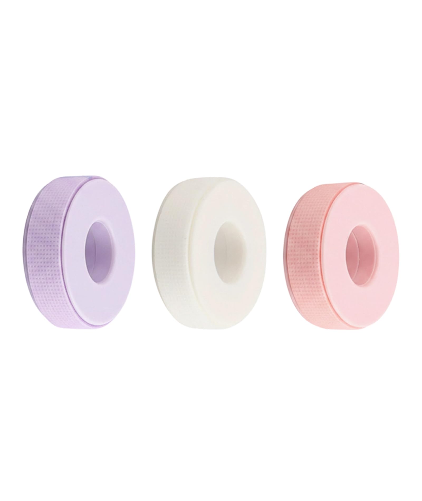 3PCS Lash Tape, Makeup Tape for Eyelash Extension Application and Eyeshadow Precision Shaping, Professional Quality Adhesive Strips in Three Colors Purple Pink White, Multipack of 3 Rolls-image-46