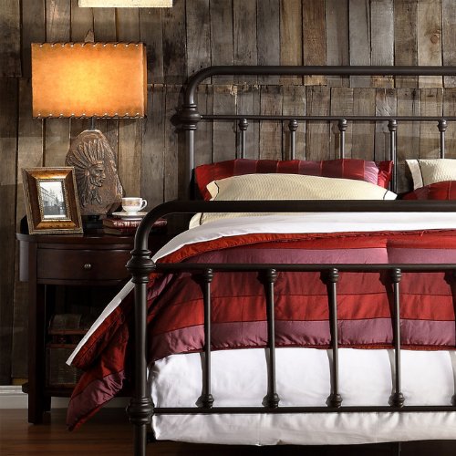 Weston Home Nottingham Metal Spindle Bed #TOP1