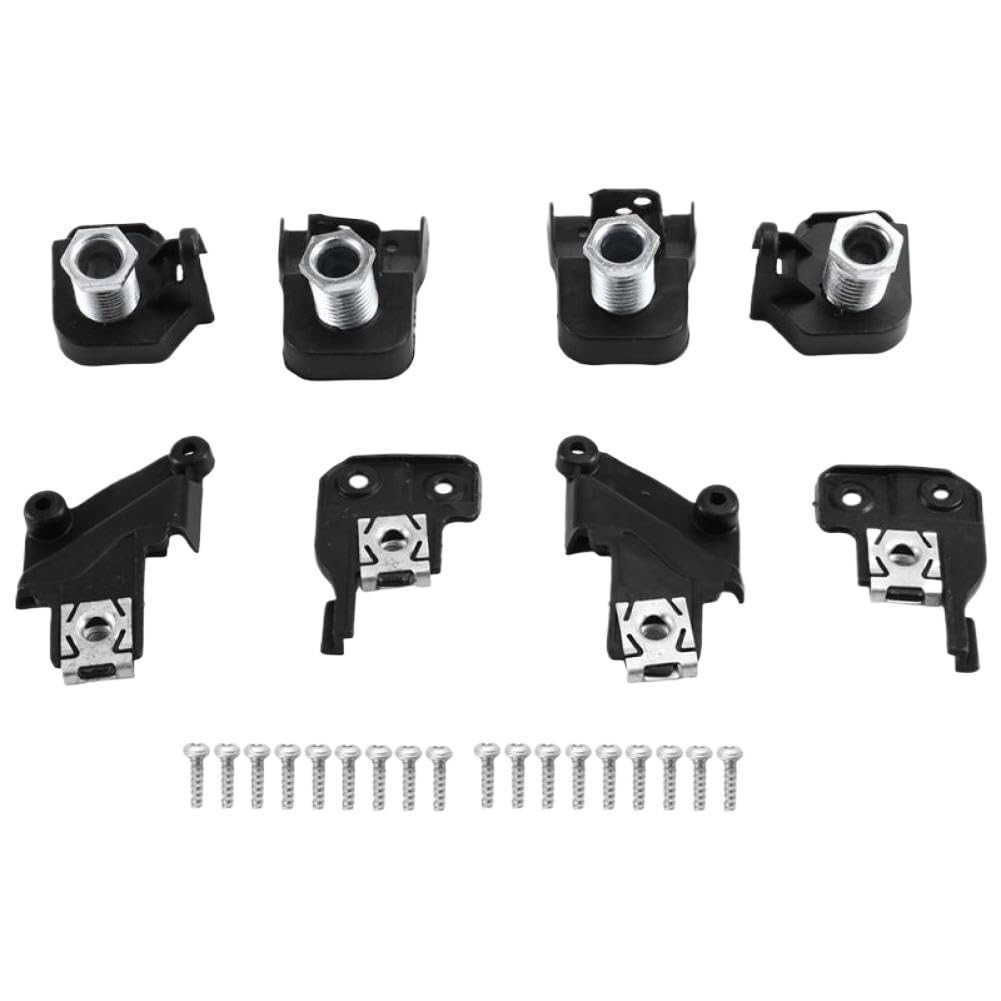 Kit de Reparación de Soporte de Faro Delantero y Parachoques 5N0998226B 5N0998225B Compatible con Coche 2012-2017