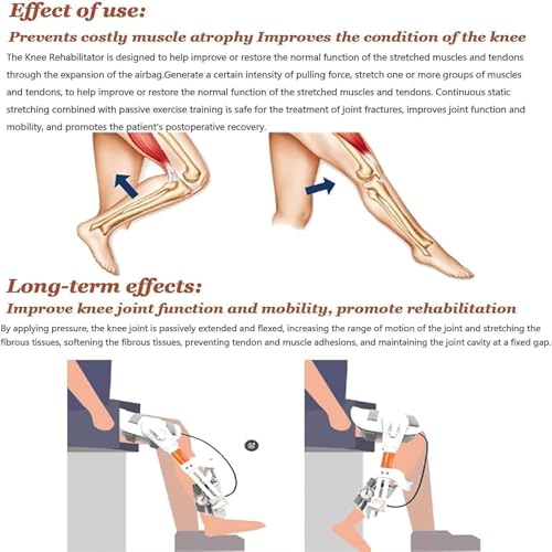 Ejercitador de rehabilitación para rodilla y pierna ajustable miniatura 7